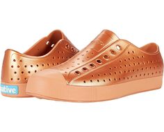 Кроссовки Native Shoes Jefferson Metallic, цвет Malta Metallic/Malta Orange
