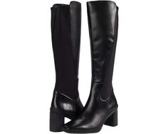 Ботинки Naturalizer Axel Waterproof, цвет Black Leather/Neoprene