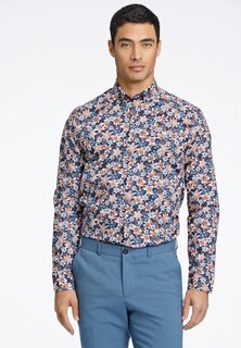 Рубашка Aop Floral Shirt Lindbergh, цвет navy