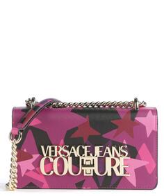 Сумка на плечо из искусственной кожи с логотипом Lock Versace Jeans Couture, мультиколор