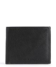 RFID-кошелек Voyager Wallet 4 из зернистой яловой кожи Porsche Design, черный