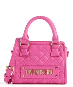 Стеганая сумка через плечо из искусственной кожи Love Moschino, розовый