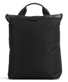 Рюкзак Everyday Originals Beenie из твила, 16 дюймов, органический хлопок, переработанный полиэстер Sandqvist, черный
