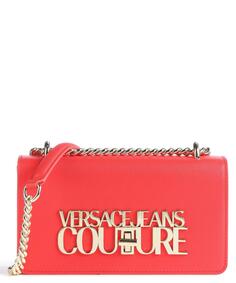 Сумка на плечо из искусственной кожи с логотипом Lock Versace Jeans Couture, красный