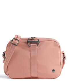 Квадратная сумка через плечо Citysafe CX, нейлон Pacsafe, розовый