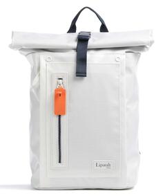 Рюкзак Design Lab Rolltop из полиуретана Lipault, белый