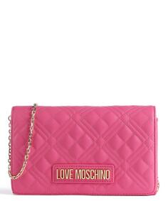 Вечерняя сумка через плечо из искусственной кожи Love Moschino, розовый