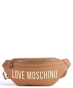 Поясная сумка Bold Love из искусственной кожи Love Moschino, коричневый