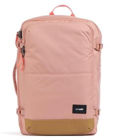 Дорожный рюкзак Go 34L из переработанного полиэстера Pacsafe, розовый
