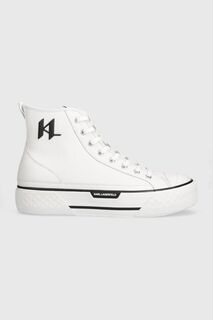 Кожаные кроссовки KAMPUS MAX KL Karl Lagerfeld, белый