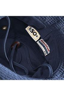 Летняя шапка/головной убор с защитой Outback UPF50 Beechfield, темно-синий Beechfield®