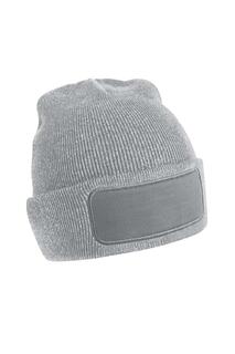 Простая зимняя шапка/головной убор (идеально подходит для печати) Beechfield, серый Beechfield®