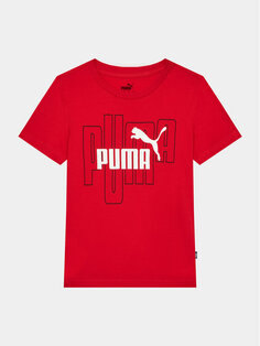 Футболка стандартного кроя Puma, красный