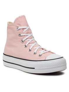 Кроссовки из ткани Converse, розовый