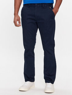 Узкие брюки чиносы Tommy Jeans, синий