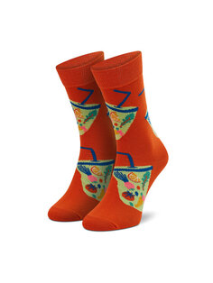 Высокие носки унисекс Happy Socks, оранжевый