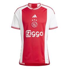 Женская/мужская футбольная майка домашняя Аякс Амстердам – сезон 2023/24 ADIDAS, цвет rot
