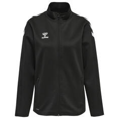 Hmlcore Xk Zip Sweat женская мультиспортивная куртка на молнии HUMMEL, цвет schwarz