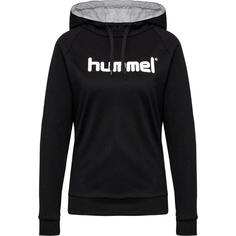 Hmlgo Logo Hoodie Женская толстовка для мультиспорта HUMMEL, цвет schwarz