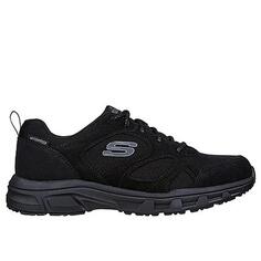 Мужские кроссовки Skechers для ходьбы 237348_BBK Черный со шнурками
