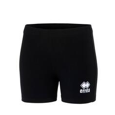 Короткие женские волейбольные брюки Errea черного цвета