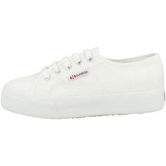 Низкие кеды 2730 Cotu женщины SUPERGA, цвет weiss