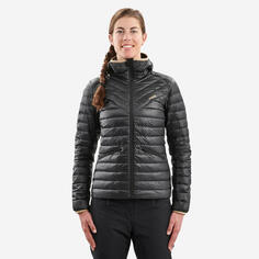 Куртка-подшлемник женская лыжная, тонкая, теплая - черная. WEDZE, цвет schwarz Wedze