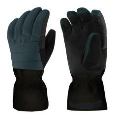 Лыжные перчатки взрослые - 500 зеленый/черный WEDZE, цвет gruen Wedze
