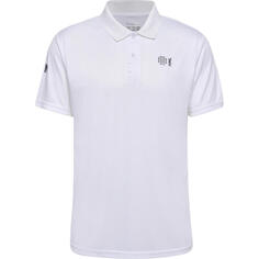 Мужская рубашка-поло для тенниса Hmlcourt Polo с технологией Beecool HUMMEL, цвет weiss