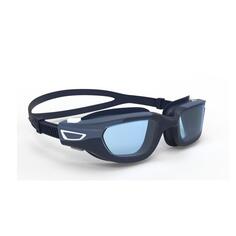 Очки для плавания для взрослых Decathlon Spirit 500 — дымчатые линзы Nabaiji, темно-синий