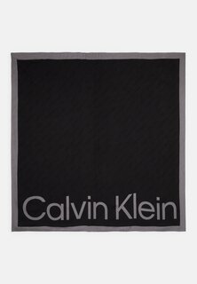 Шарф Logo Scarf Calvin Klein, черный