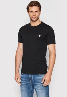 Базовая футболка Kurzarm Guess, цвет schwarz