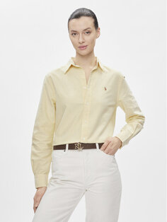 Рубашка свободного кроя Polo Ralph Lauren, желтый