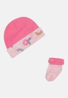 Носки RAINBOWS HAT BOOTIE SET Converse, цвет pink foam