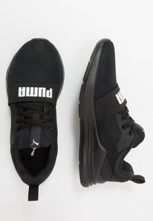 Кроссовки нейтрального цвета WIRED RUN JR UNISEX Puma, цвет black