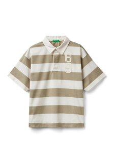 Рубашка-поло United Colors of Benetton, цвет beige
