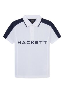 Рубашка-поло Hackett London, цвет white