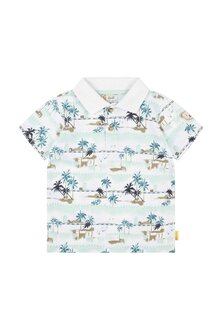Рубашка-поло Steiff, цвет bright white