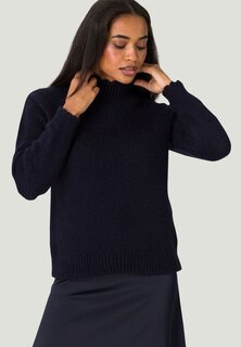 Вязаный свитер zero, цвет dark blue melange