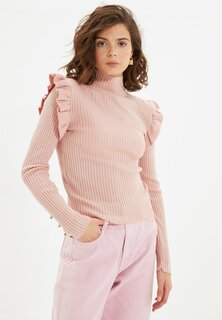 Вязаный свитер Trendyol, цвет pink