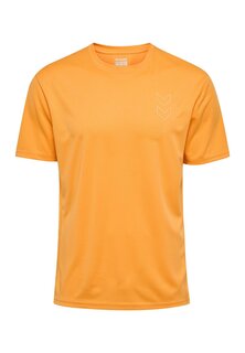 Футболка базовая ACTIVE Hummel, цвет blazing orange
