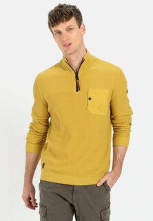 Вязаный свитер AUS ZERTIFIZIERTEM camel active, цвет lemon