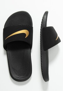 Сандалии KAWA SLIDE UNISEX Nike, цвет black/metallic gold