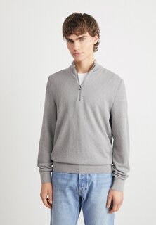 Вязаный свитер EBRANDO BOSS, цвет silver