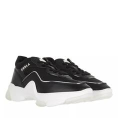 Кроссовки wonderfurla lace-up sneaker t. 40+color argento Furla, черный