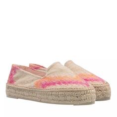 Эспадрильи double sole espadrilles pink orange degradé Manebi, бежевый ManebÍ