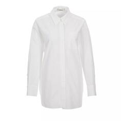 Блузка cotton coolness bluse 100 pure white Dorothee Schumacher, белый