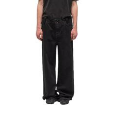 Джинсы new classic wide leg jeans black black 032C, черный