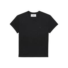 Футболка ami de coeur t-shirt black black Ami Paris, черный