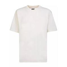 Футболка embroidered logo t-shirt Off-White, белый